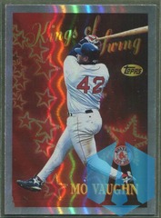 1997 Topps Season's Best #SB14 Mo Vaughn Kings of Swing
